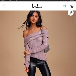 2/$10 ♥️ Lulu’s Lavender Sweater